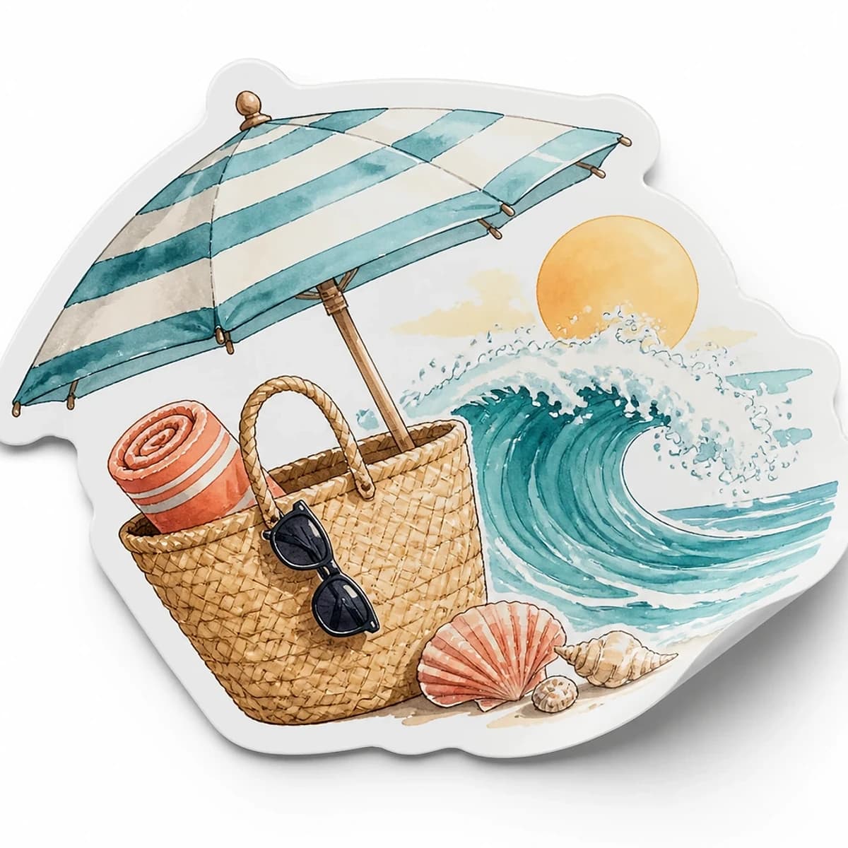 Coast Club Sticker product view