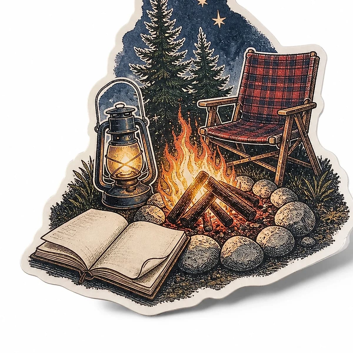 Camp Crew Sticker application preview