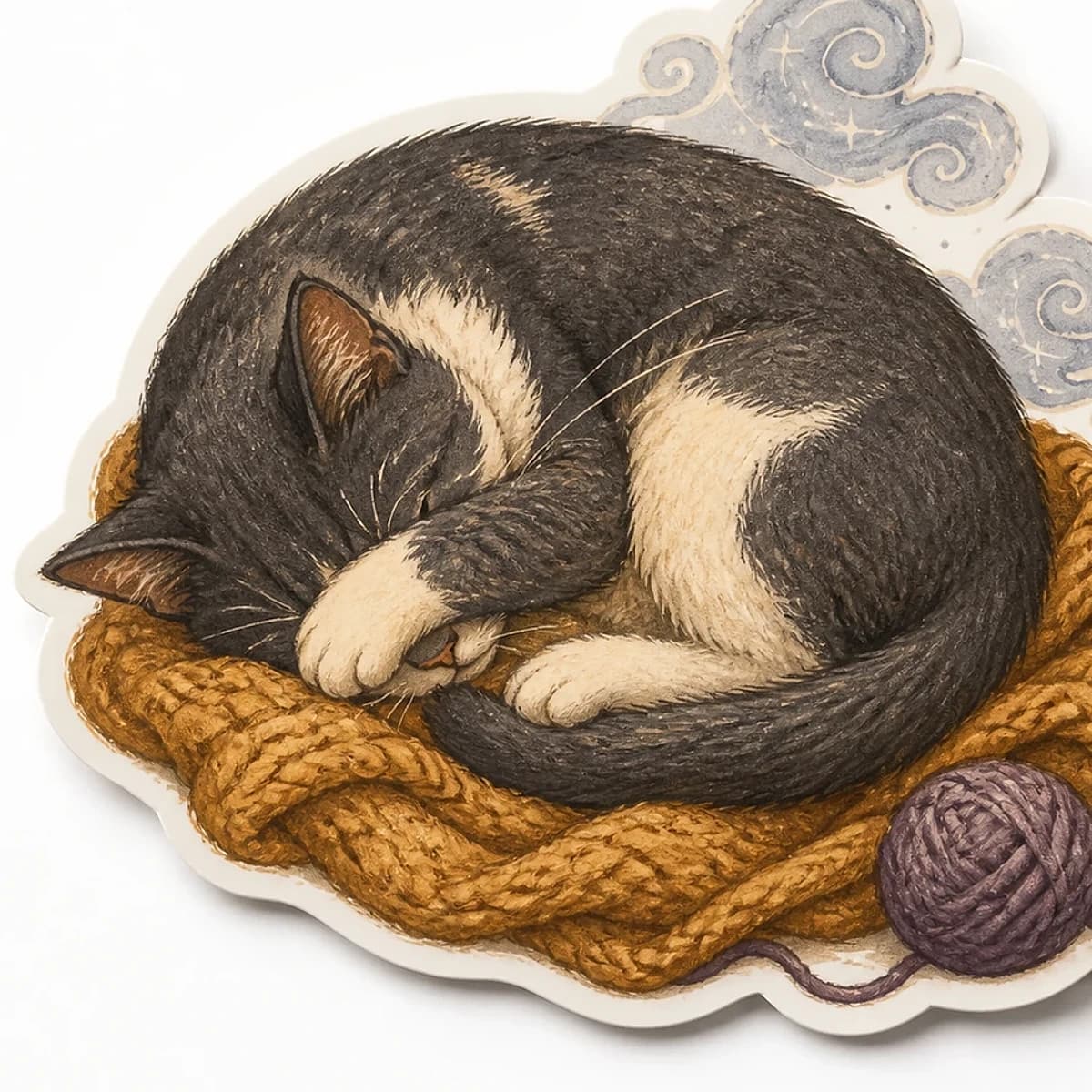 Cat Club Sticker application preview