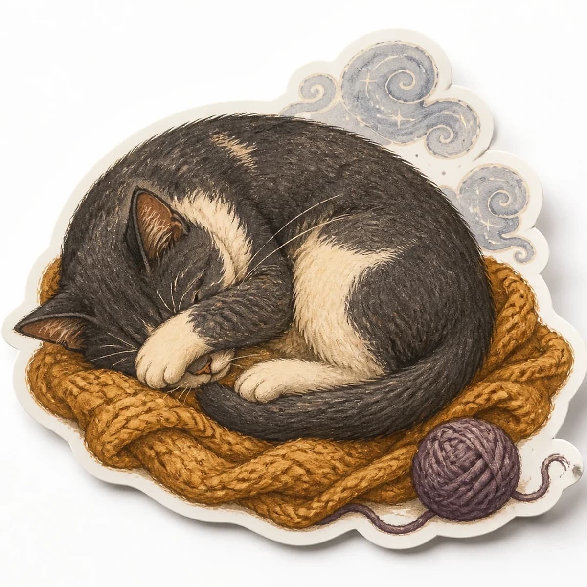 Cat Club Sticker product view