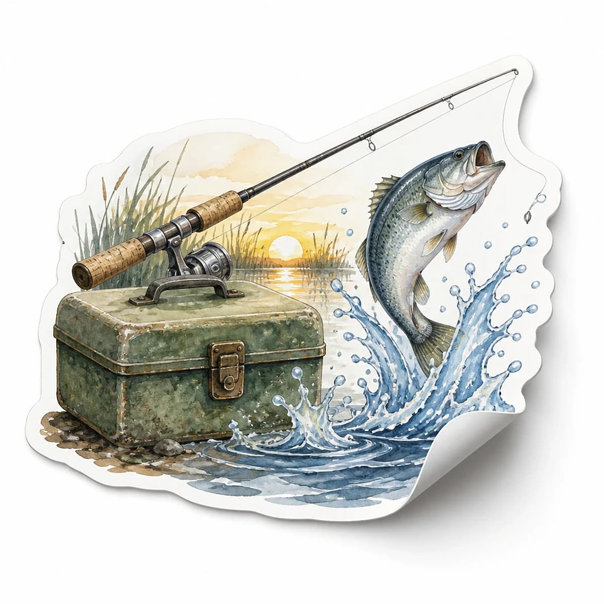 River Club Sticker product view