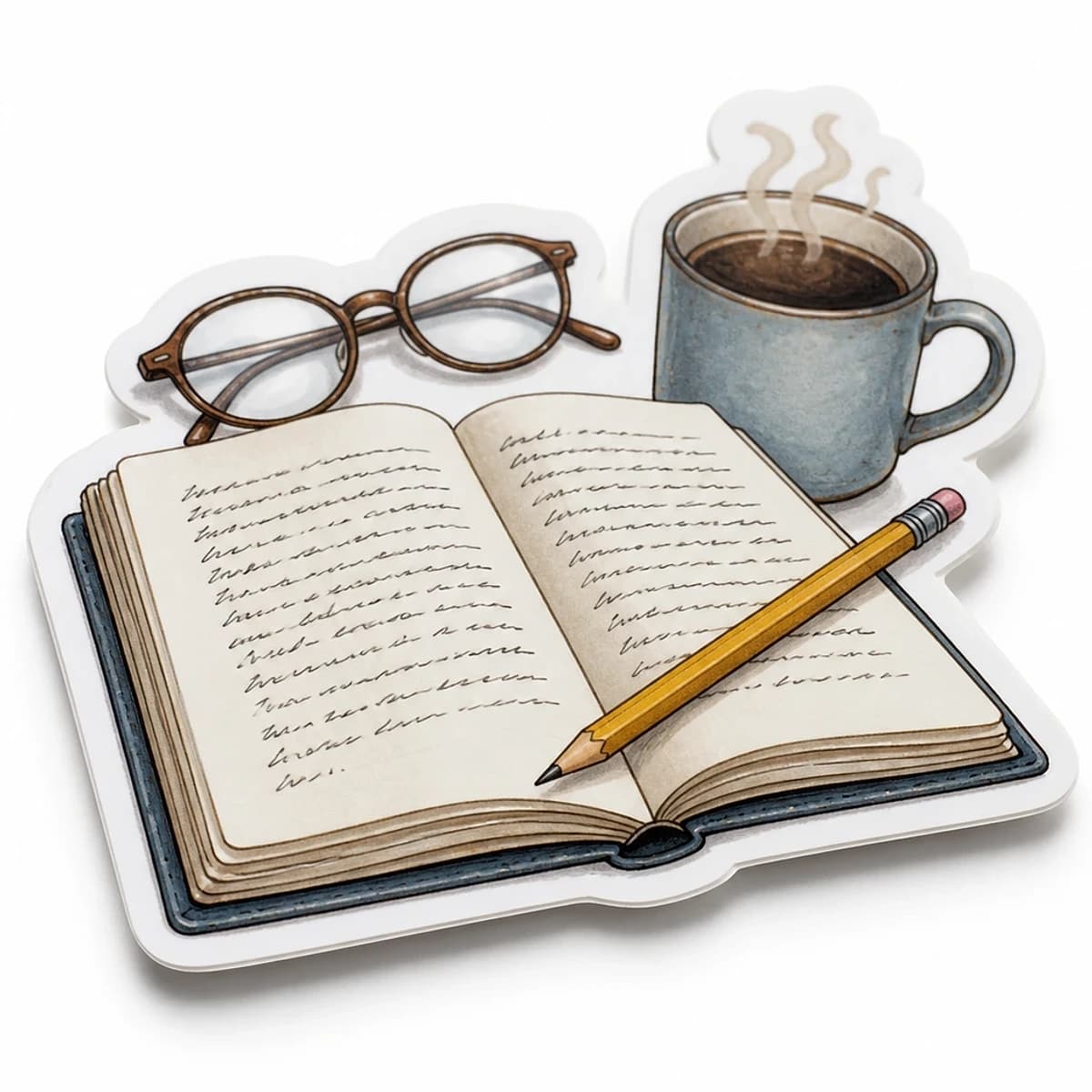 Study Club Sticker product view