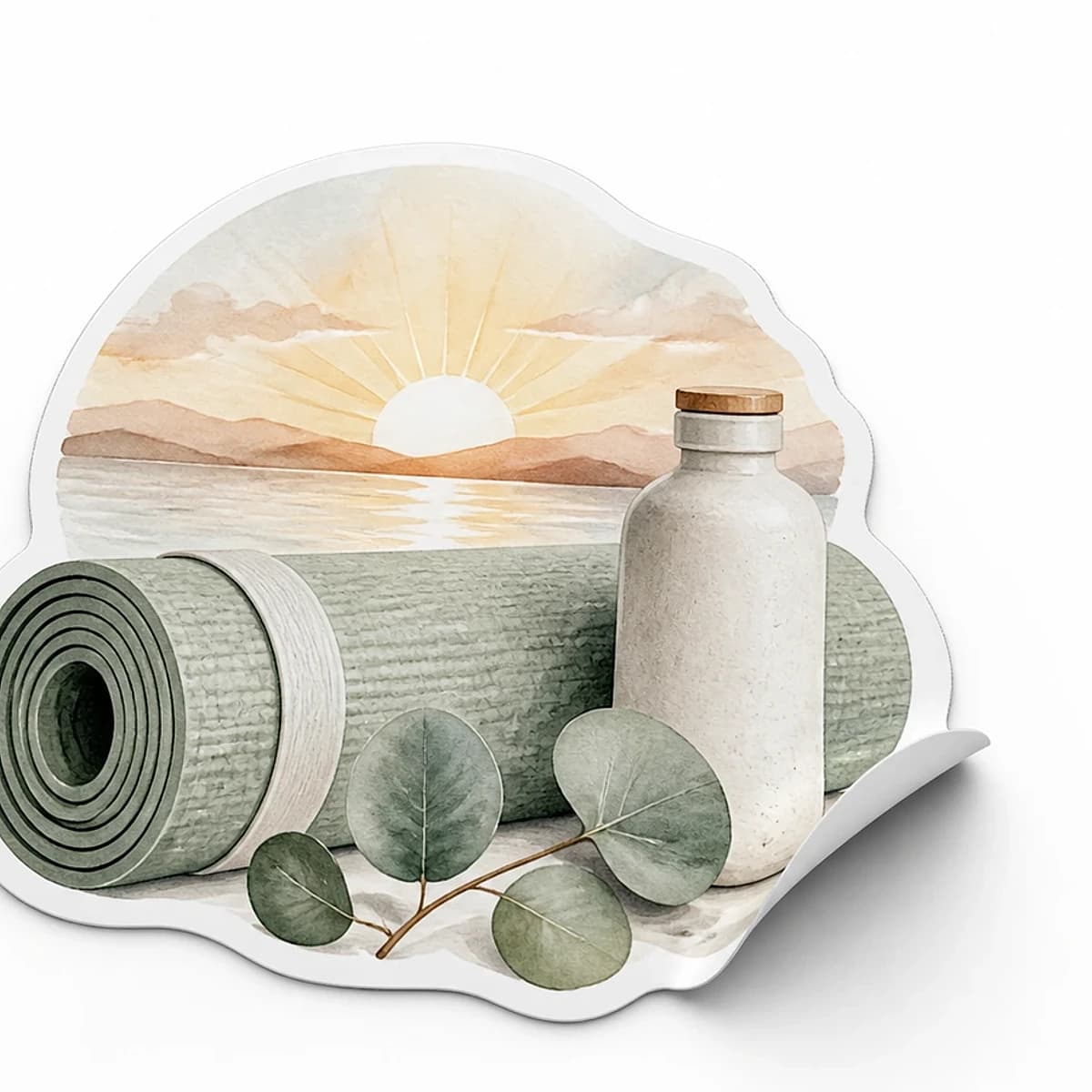 Yoga Club Sticker application preview