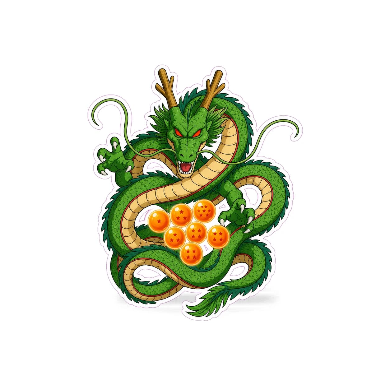 Shenron Dragon Wish Sticker product view