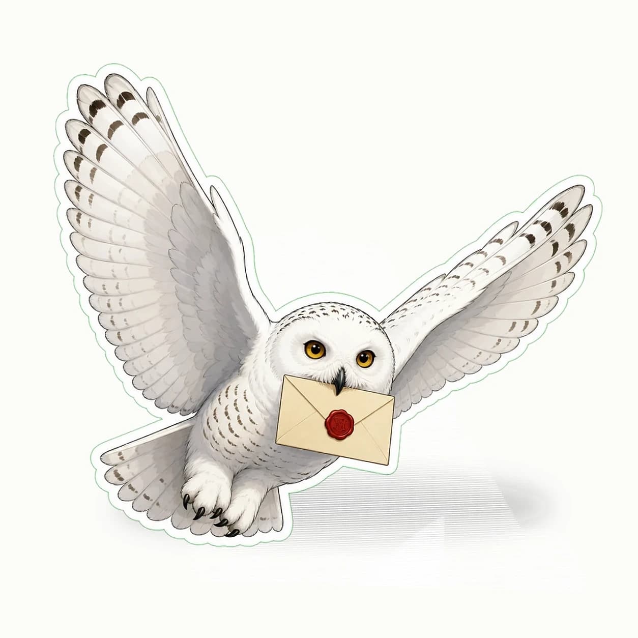 Hedwig Hogwarts Post Sticker application preview