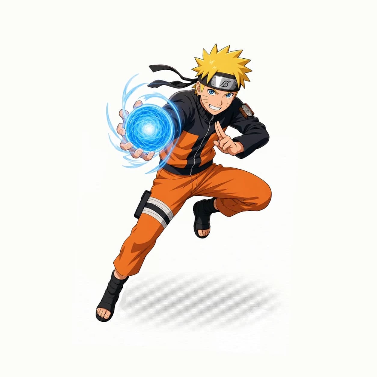Naruto Uzumaki Rasengan Sticker application preview