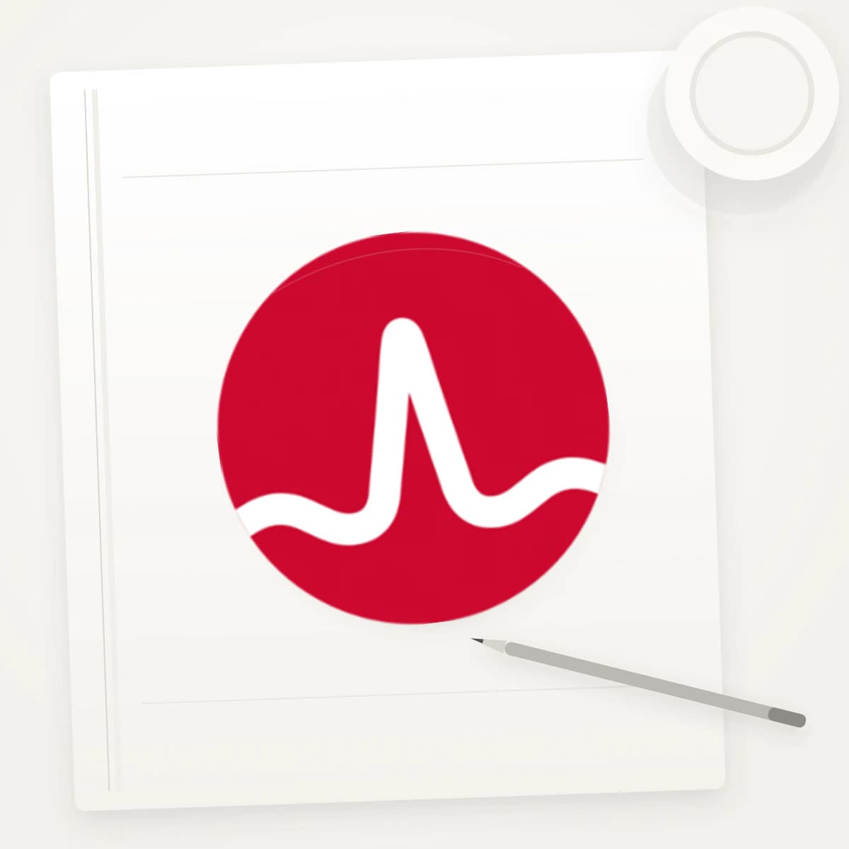 AVGO Logo Sticker application preview