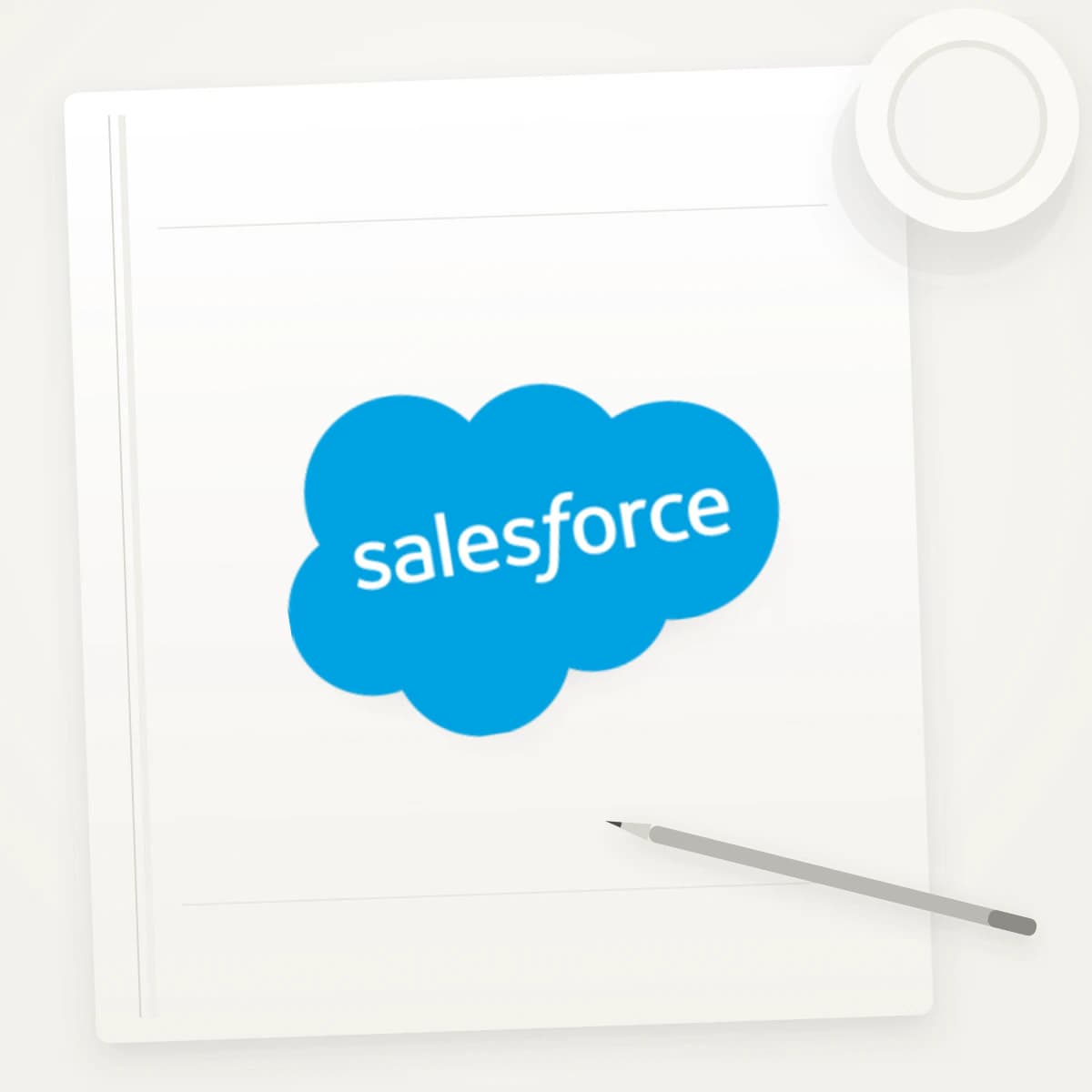 CRM Logo Sticker application preview