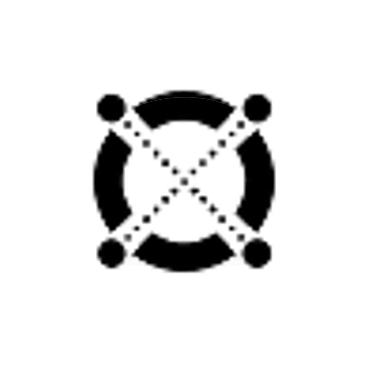 EGLD Crypto Logo Sticker product view
