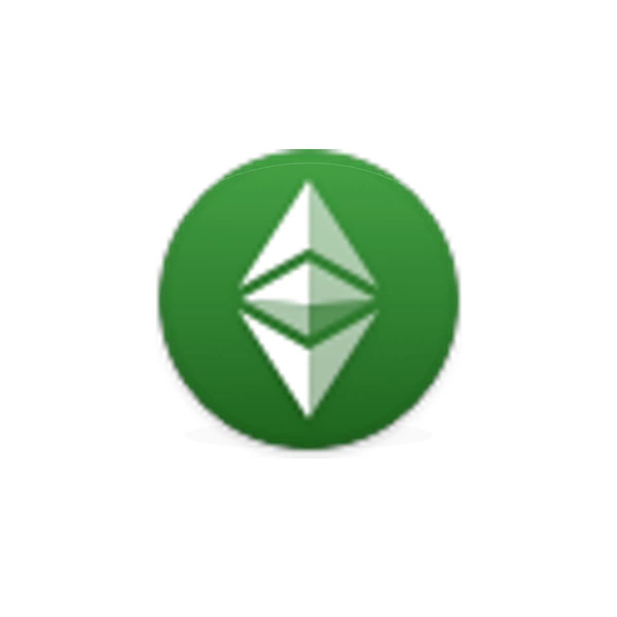ETC Crypto Logo Sticker product view