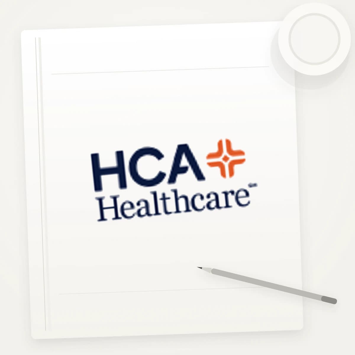 HCA Logo Sticker application preview