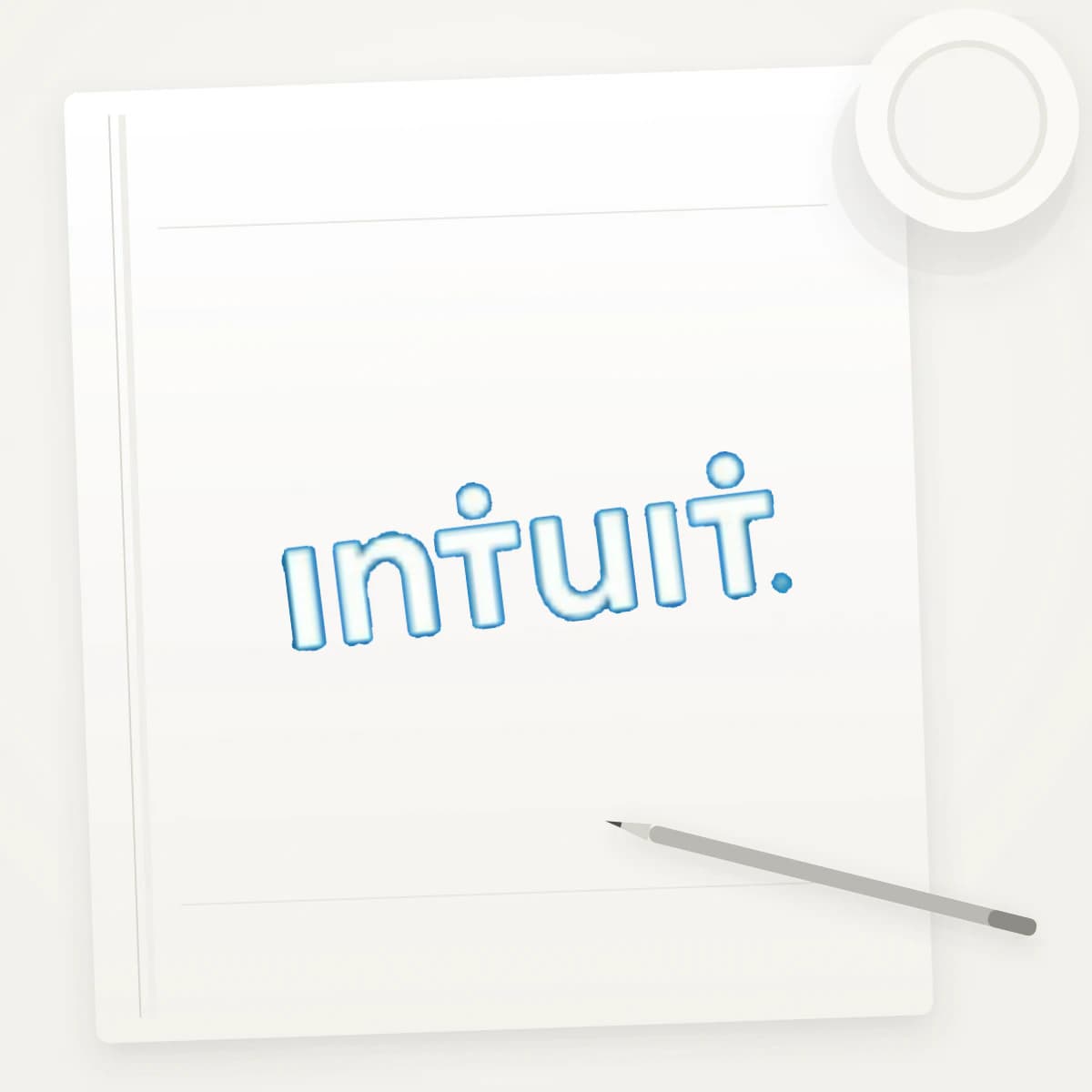 INTU Logo Sticker application preview