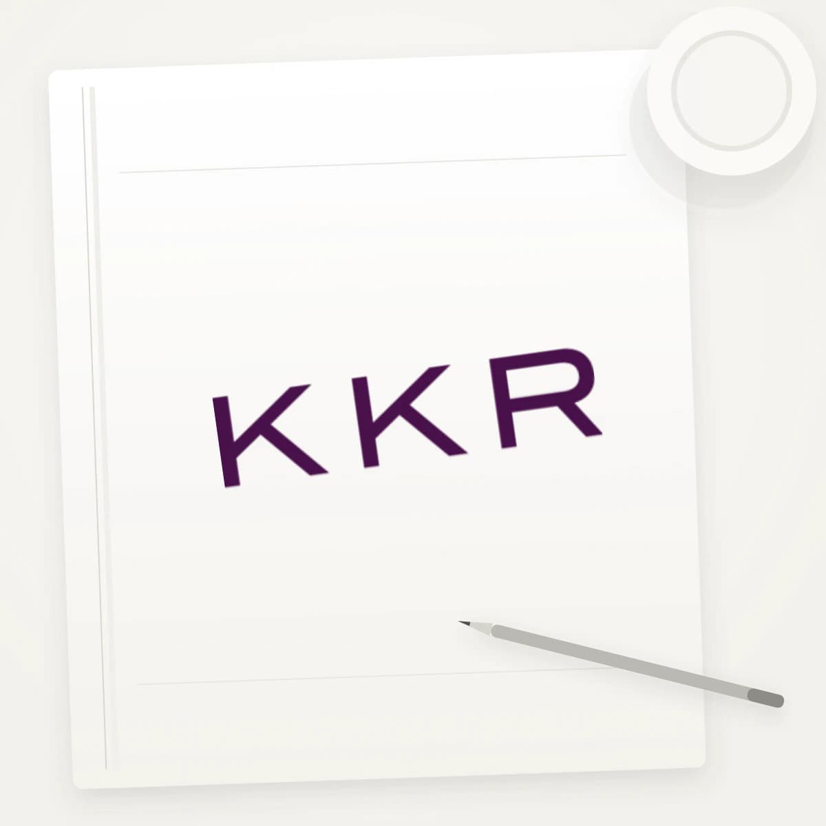 KKR Logo Sticker application preview