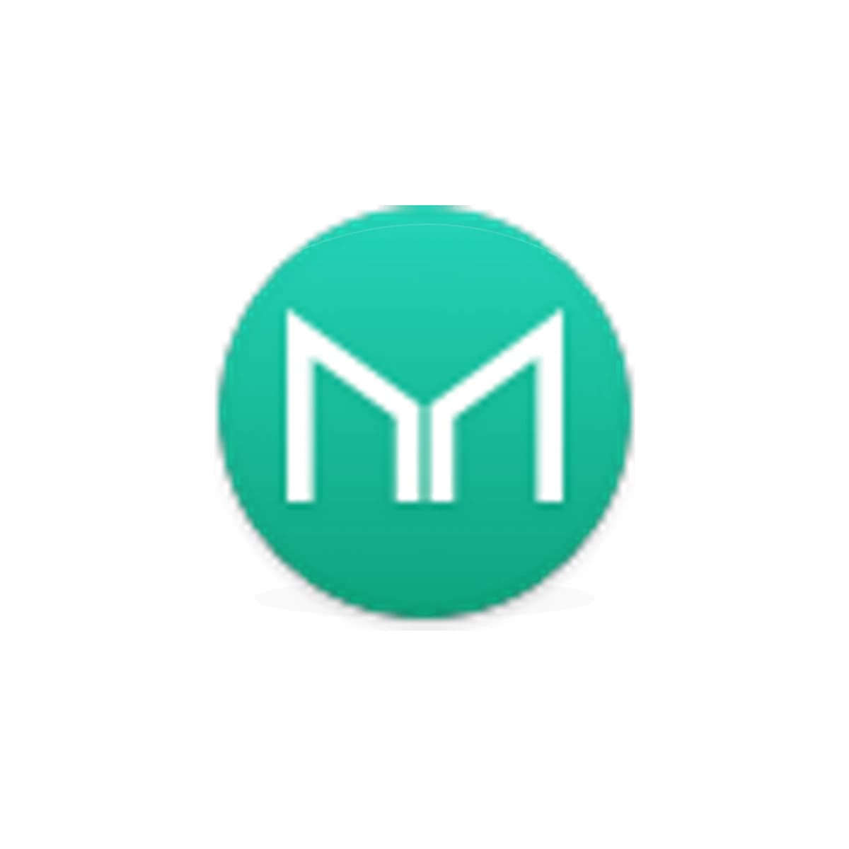 MKR Crypto Logo Sticker product view