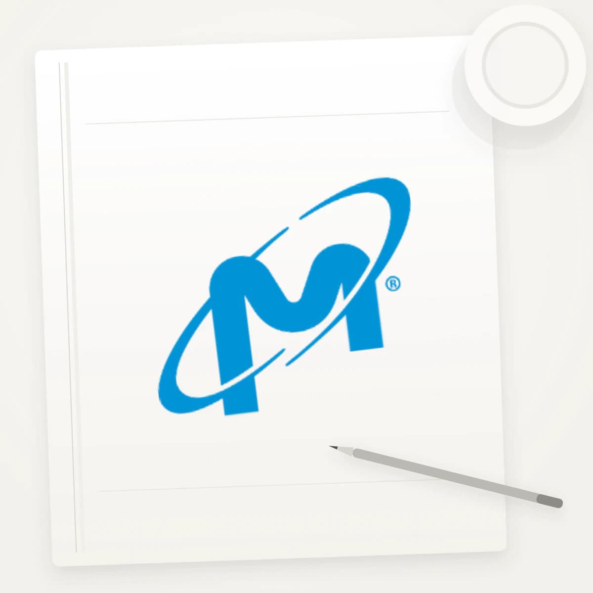 MU Logo Sticker application preview