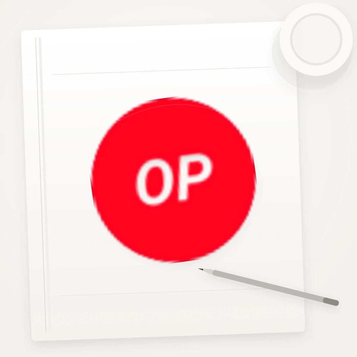 OP Crypto Logo Sticker application preview