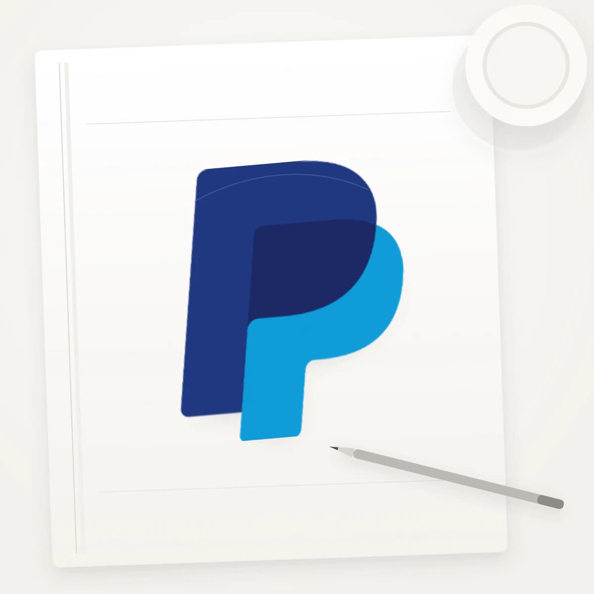 PYPL Logo Sticker application preview