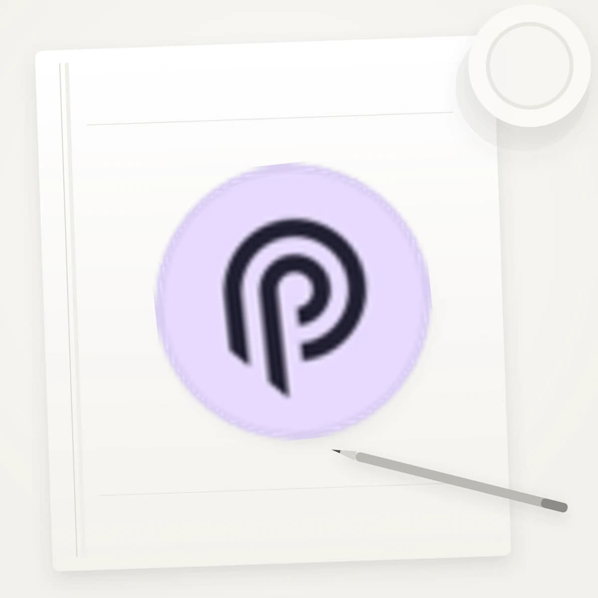 PYTH Crypto Logo Sticker application preview