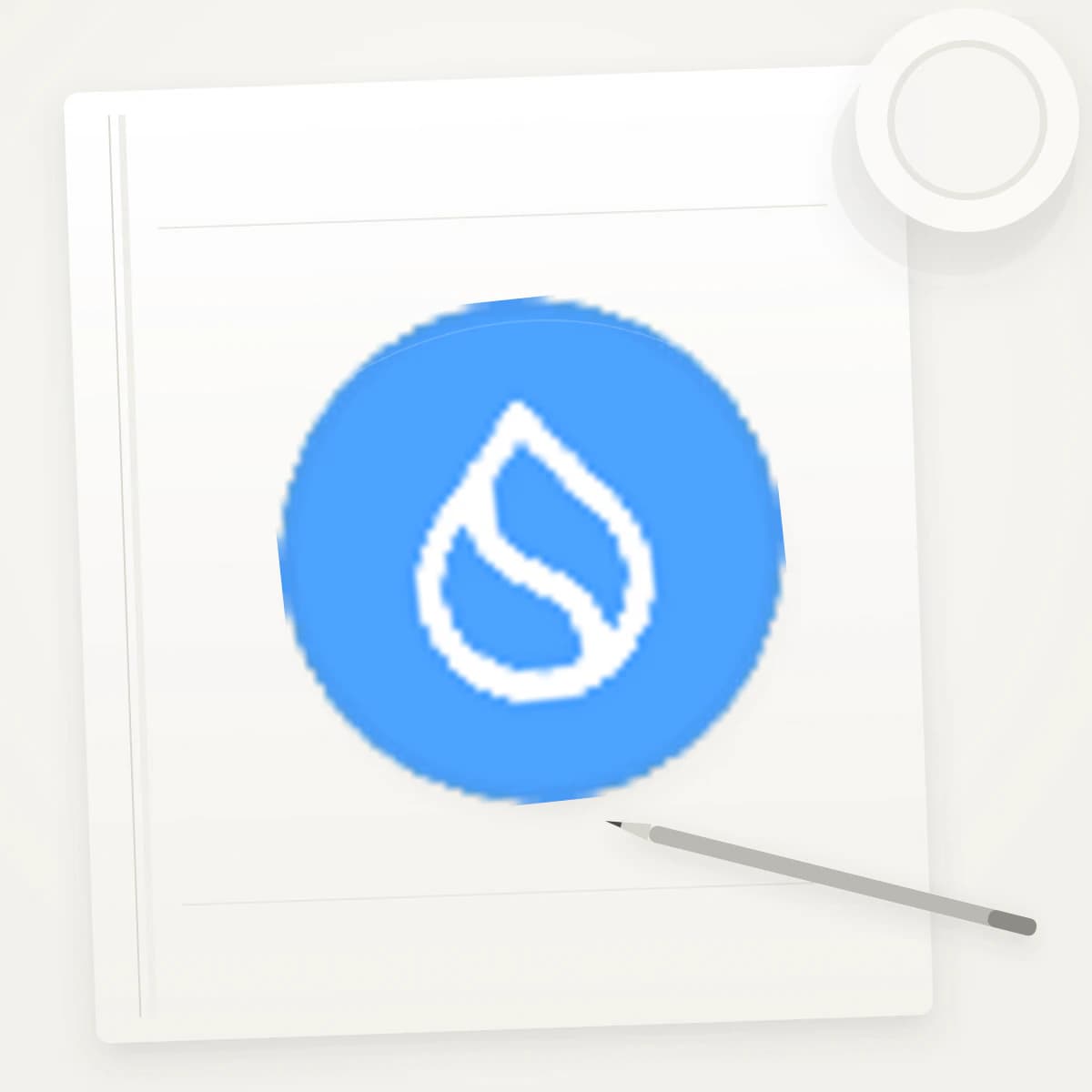 SUI Crypto Logo Sticker application preview
