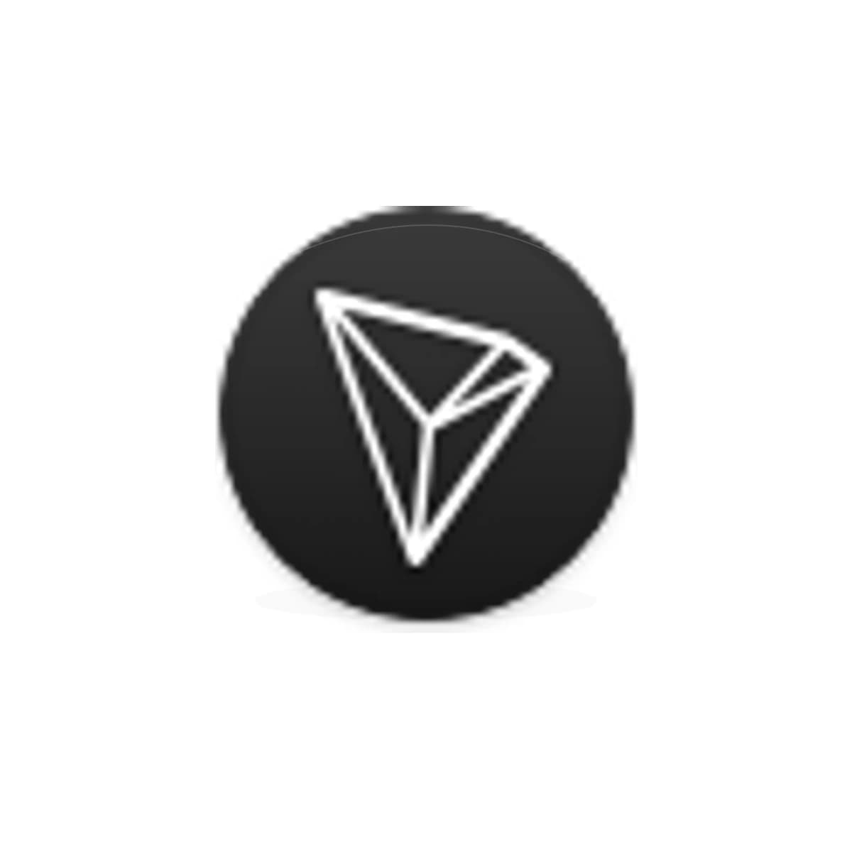 TRX Crypto Logo Sticker product view