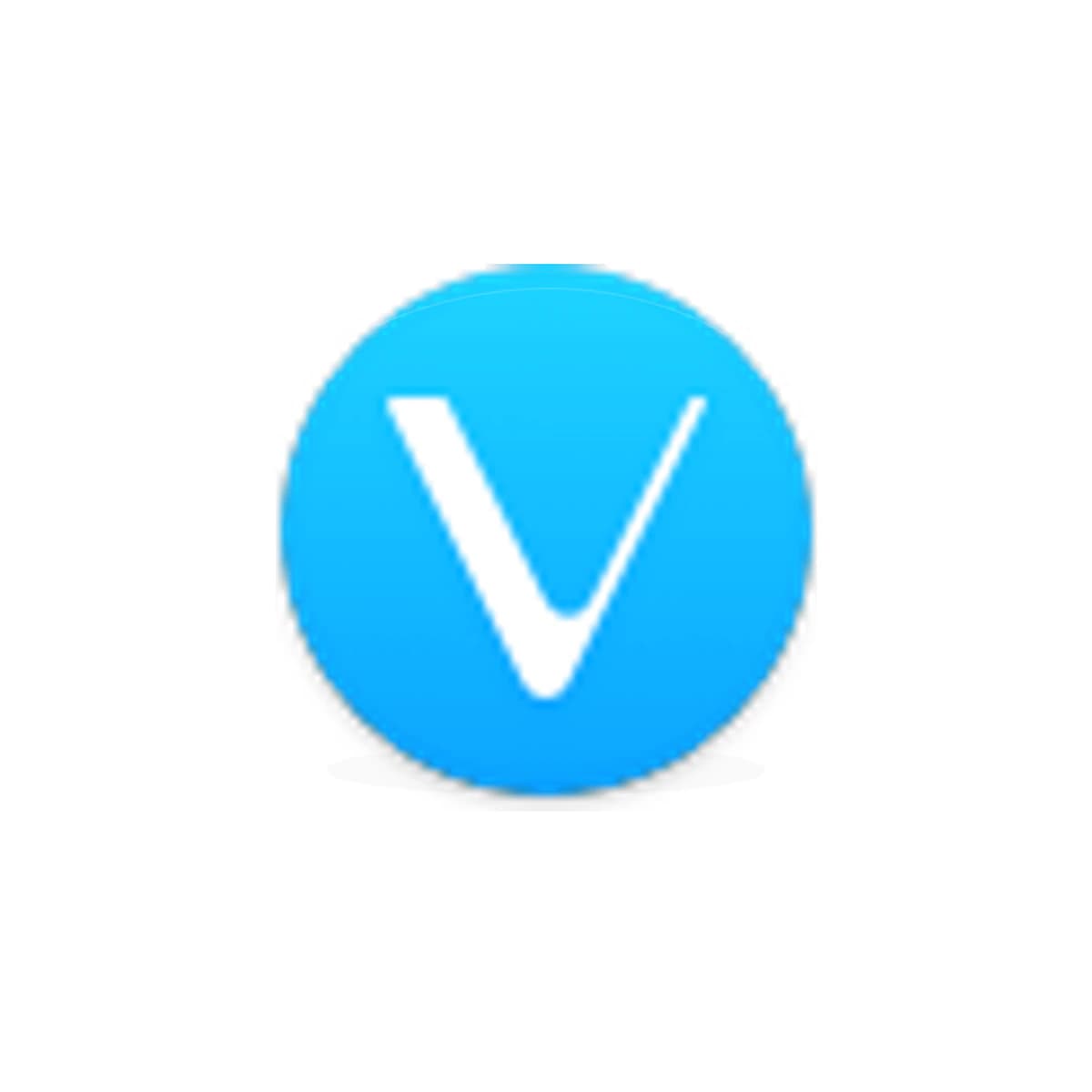 VET Crypto Logo Sticker product view