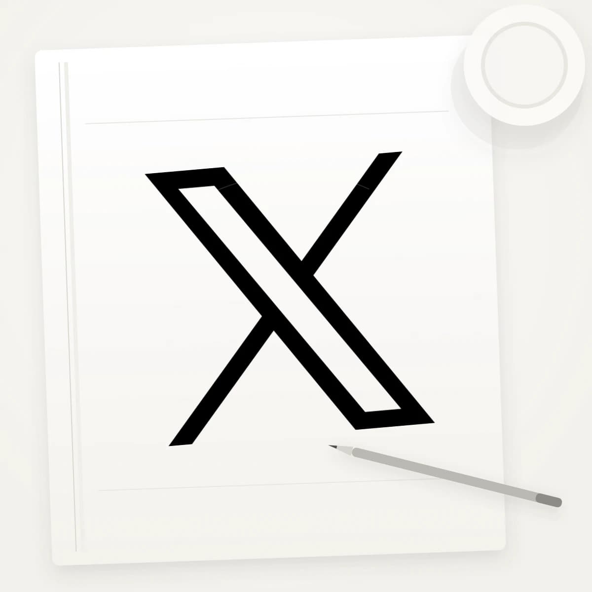 xAI Provider Logo Sticker application preview