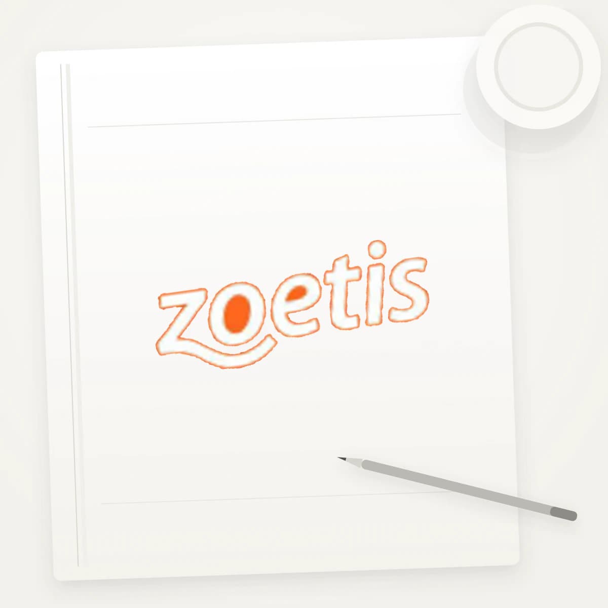 ZTS Logo Sticker application preview