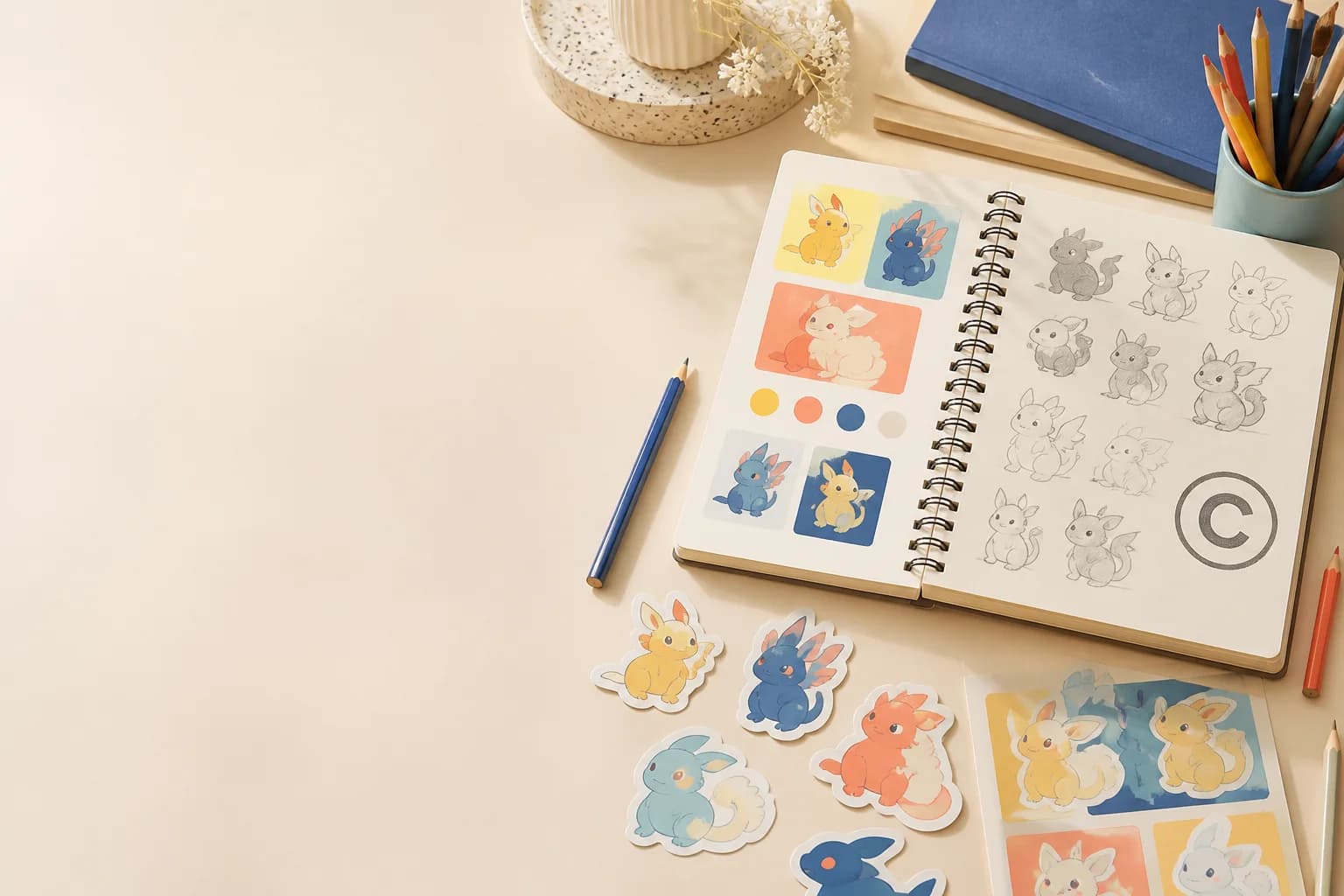 Character Sticker Ideas: Build an Original Cast lifestyle and character sticker cover