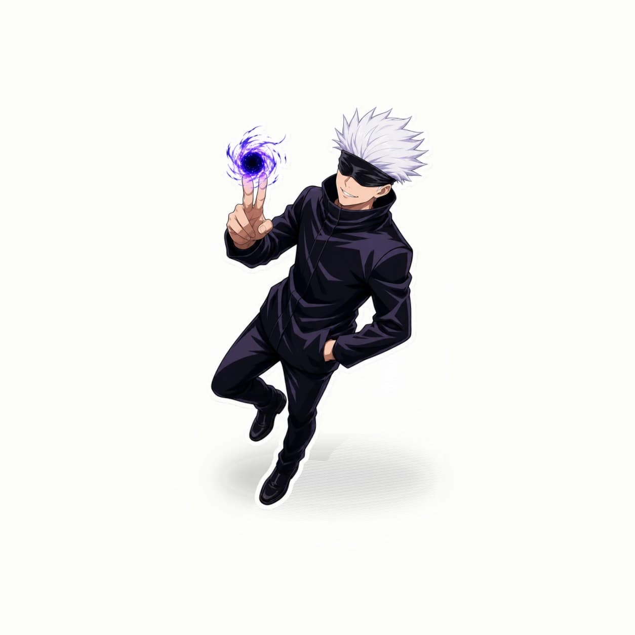 Jujutsu Kaisen Satoru Gojo Limitless matte vinyl character sticker