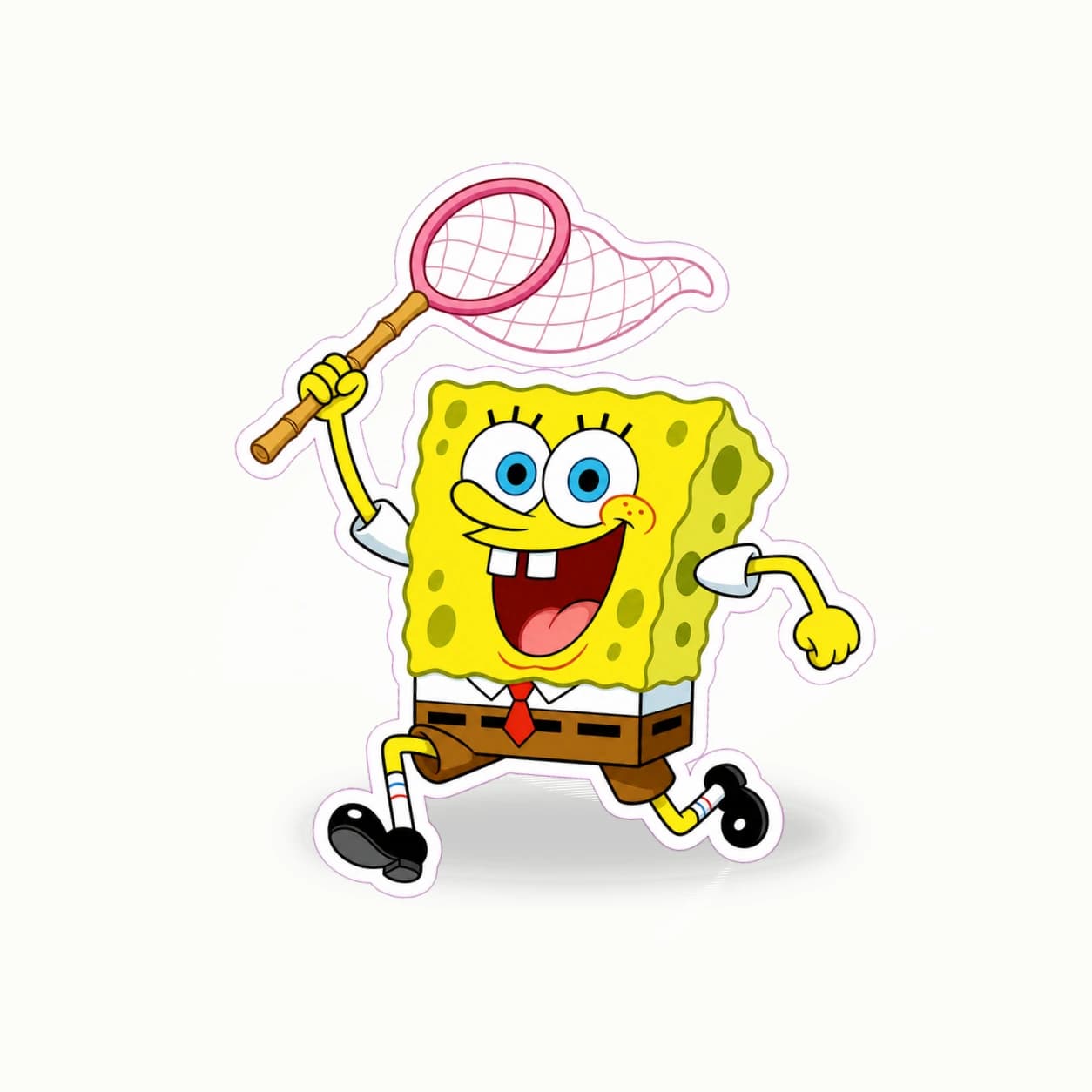 SpongeBob SquarePants SpongeBob SquarePants Jellyfish Joy matte vinyl character sticker