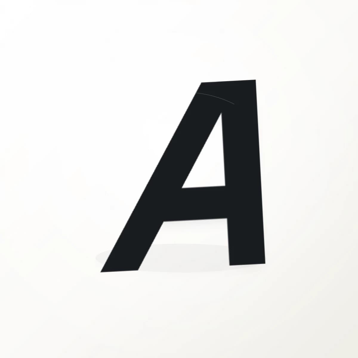 ALL Logo Sticker in an original company-logo die-cut vinyl design