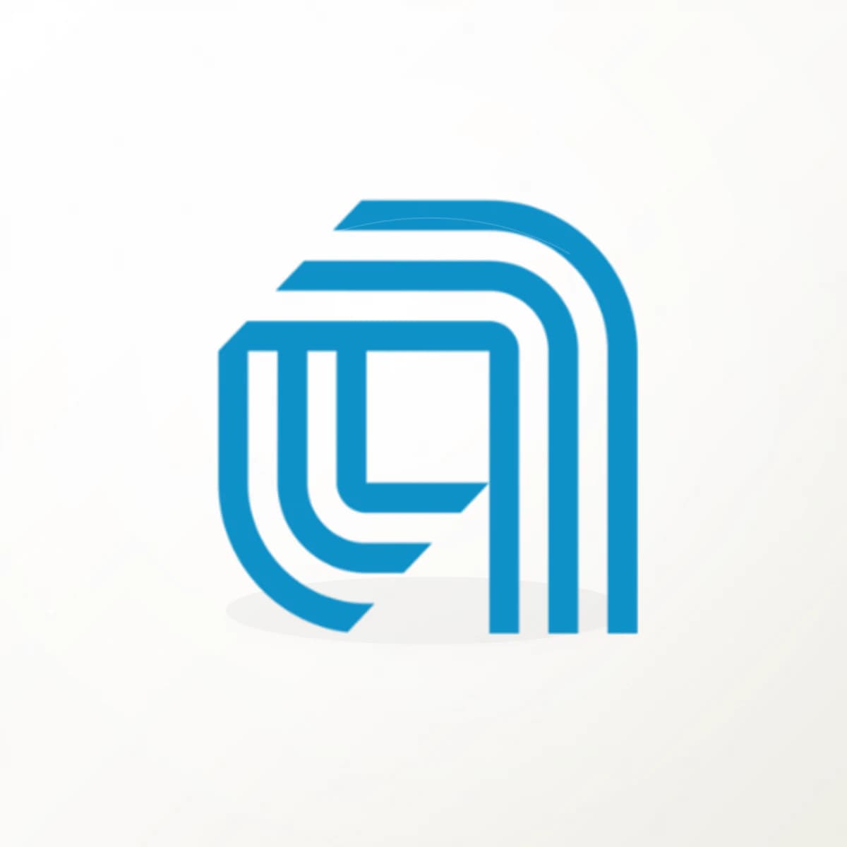 AMAT Logo Sticker in an original company-logo die-cut vinyl design
