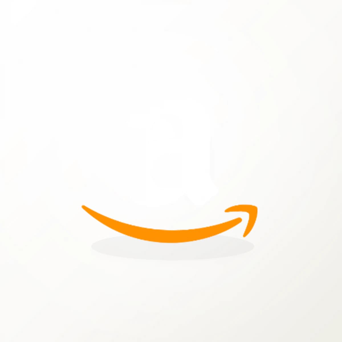 AMZN Logo Sticker in an original company-logo die-cut vinyl design