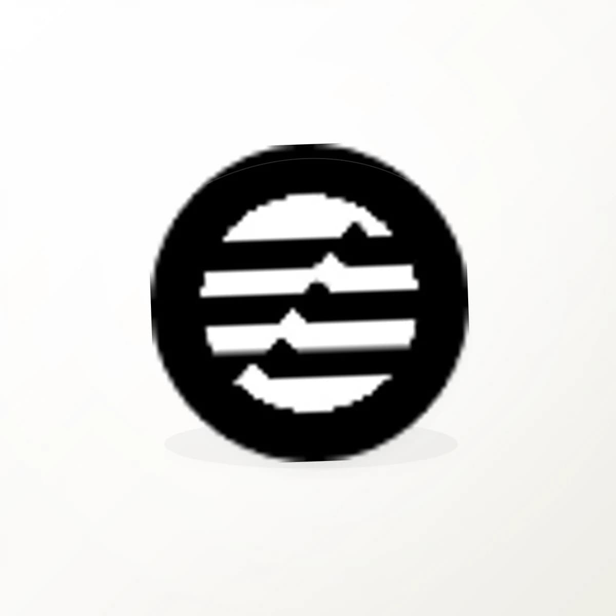 APT Crypto Logo Sticker in an original crypto-logo die-cut vinyl design