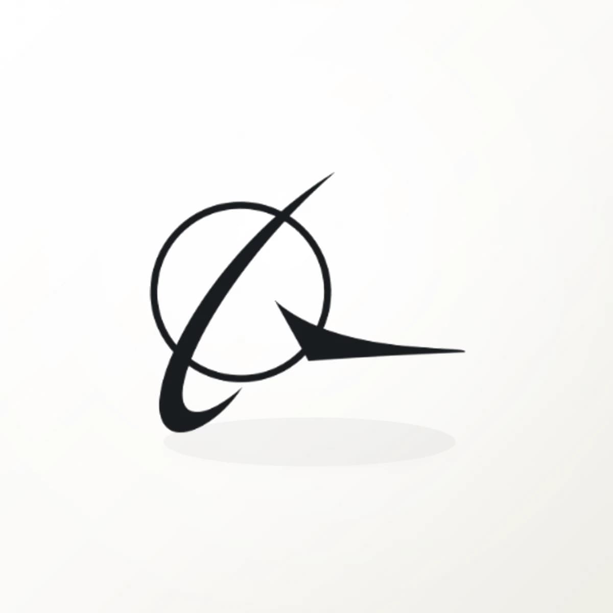 BA Logo Sticker in an original company-logo die-cut vinyl design