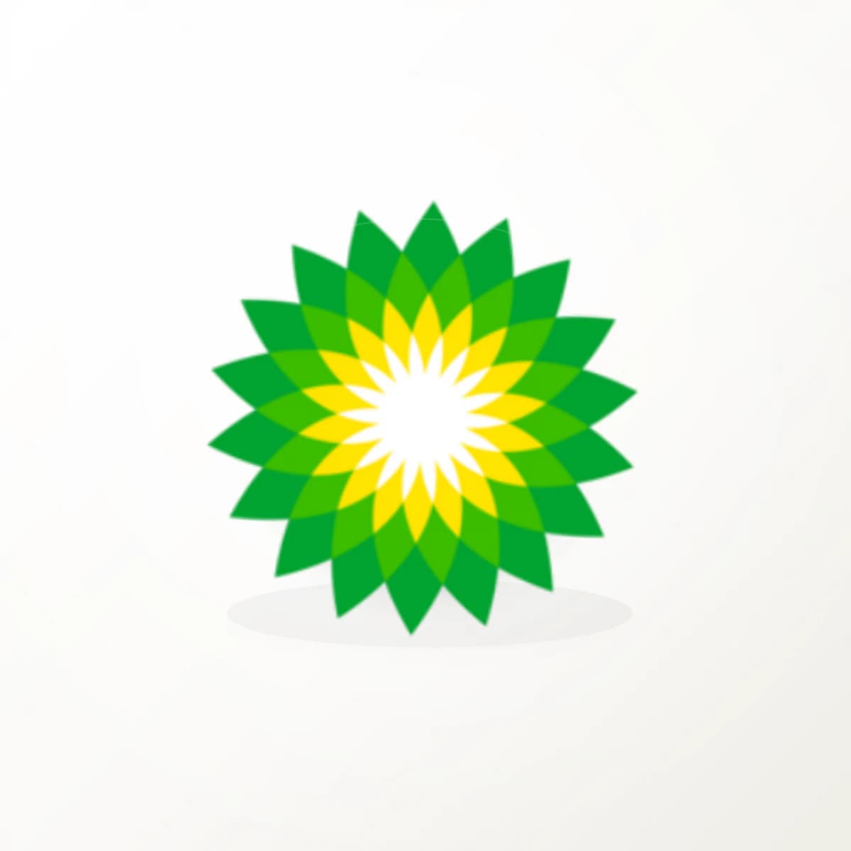 BP Logo Sticker in an original company-logo die-cut vinyl design
