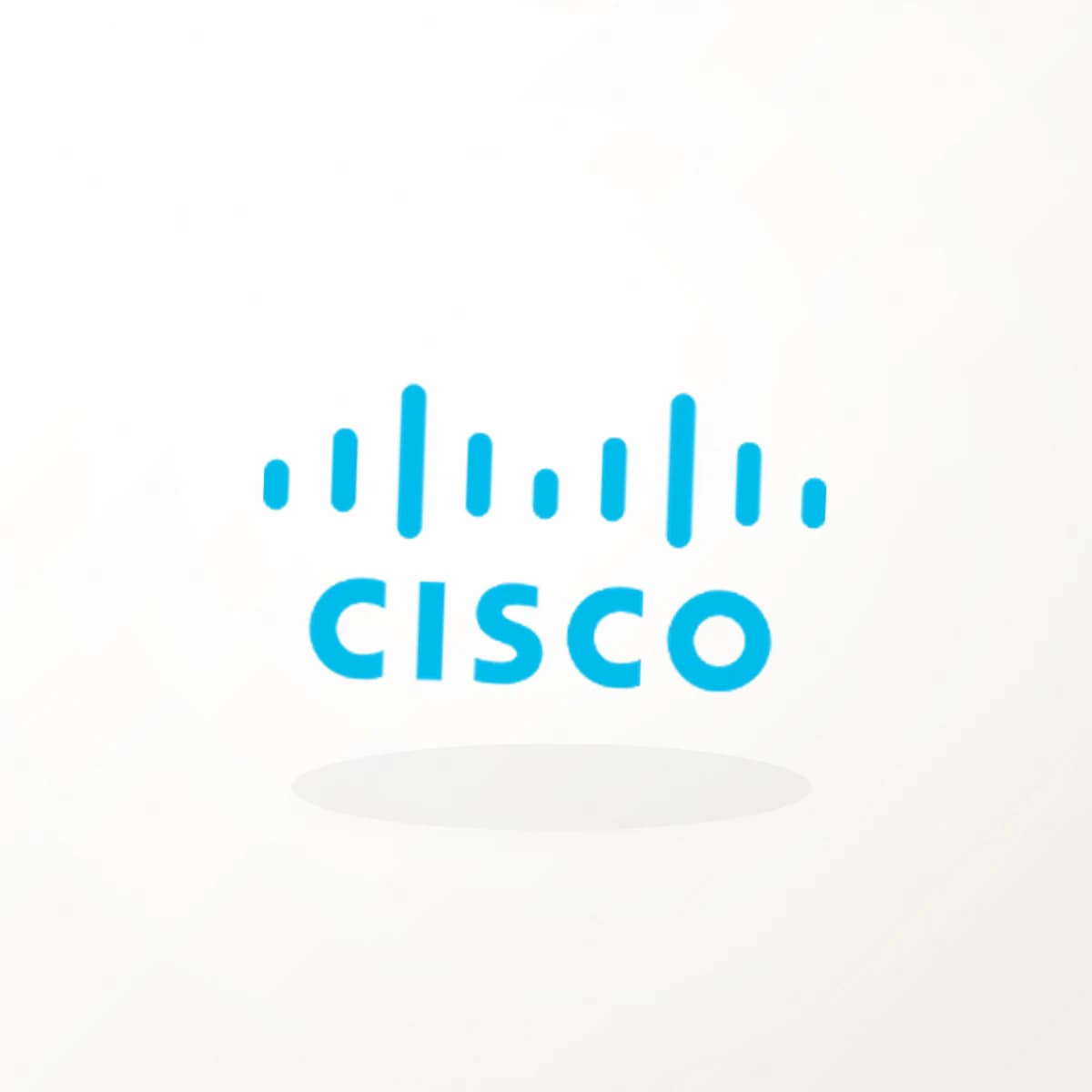 CSCO Logo Sticker in an original company-logo die-cut vinyl design