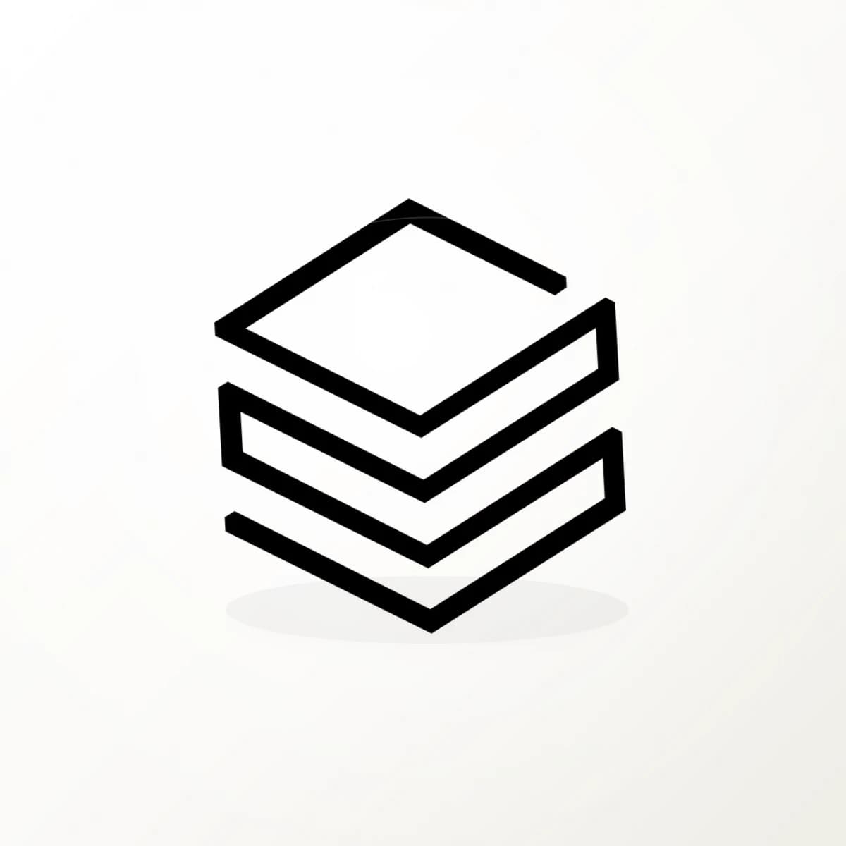 Databricks Mosaic AI Provider Logo Sticker in an original AI-brand-logo die-cut vinyl design