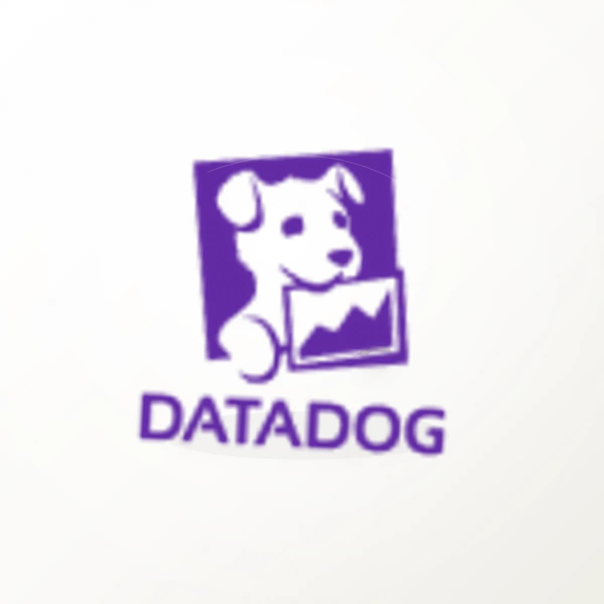 DDOG Logo Sticker in an original company-logo die-cut vinyl design