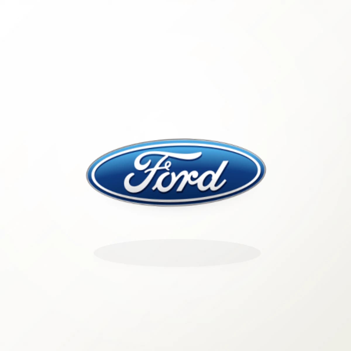 F Logo Sticker in an original company-logo die-cut vinyl design