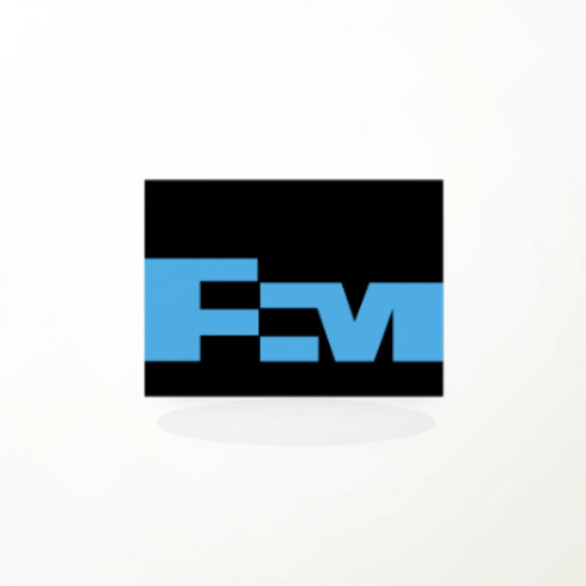 FCX Logo Sticker in an original company-logo die-cut vinyl design