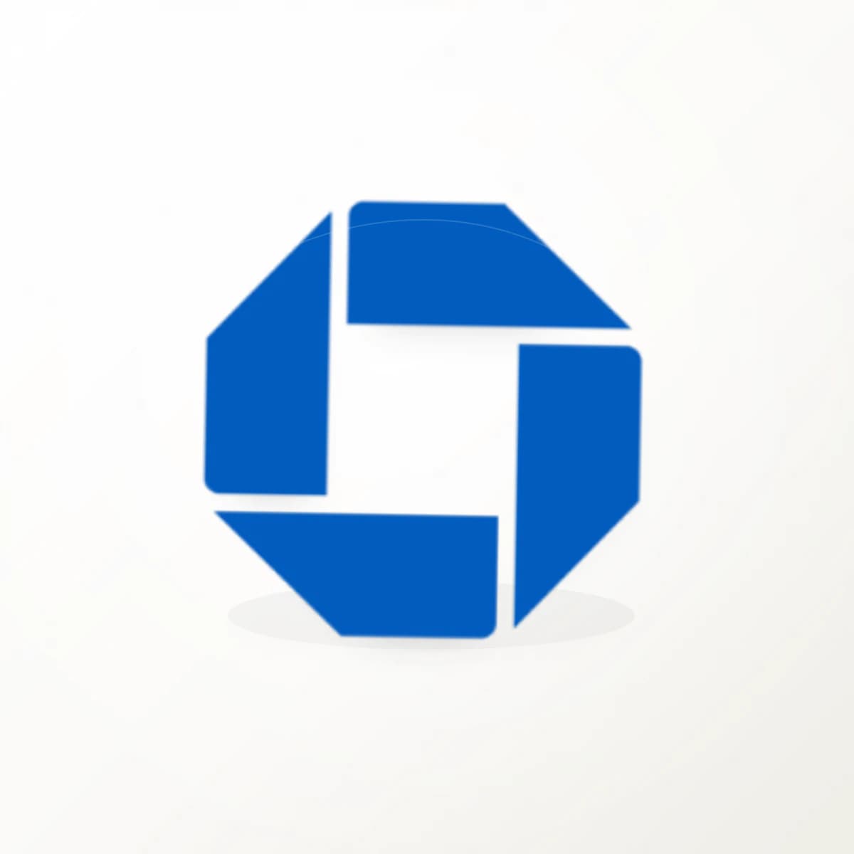 JPM Logo Sticker in an original company-logo die-cut vinyl design