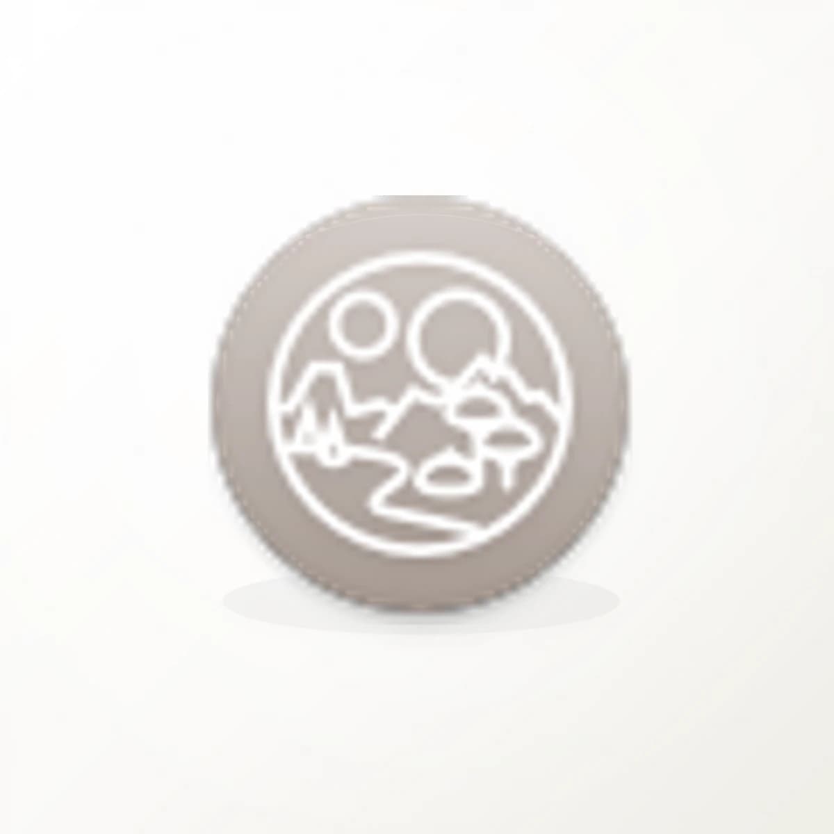 MANA Crypto Logo Sticker in an original crypto-logo die-cut vinyl design