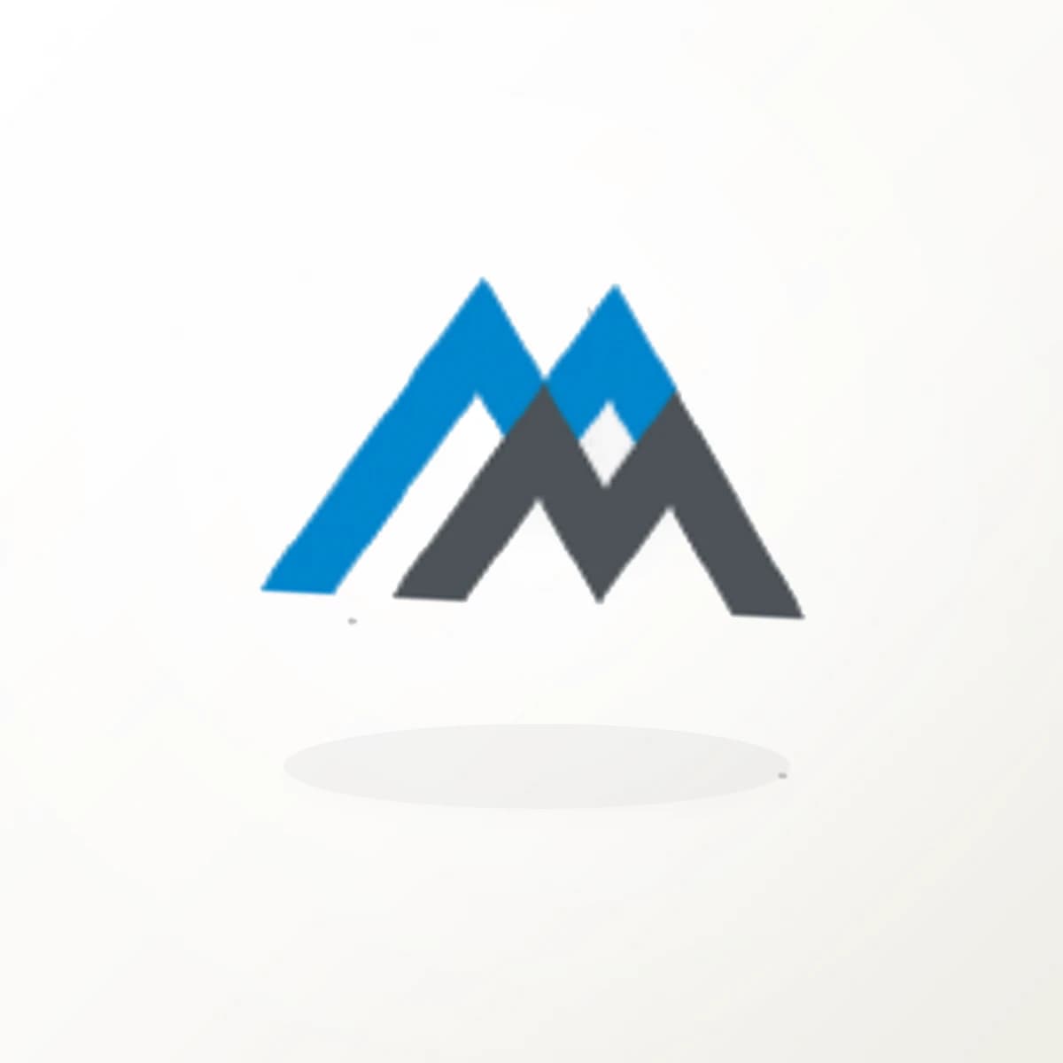 MLM Logo Sticker in an original company-logo die-cut vinyl design