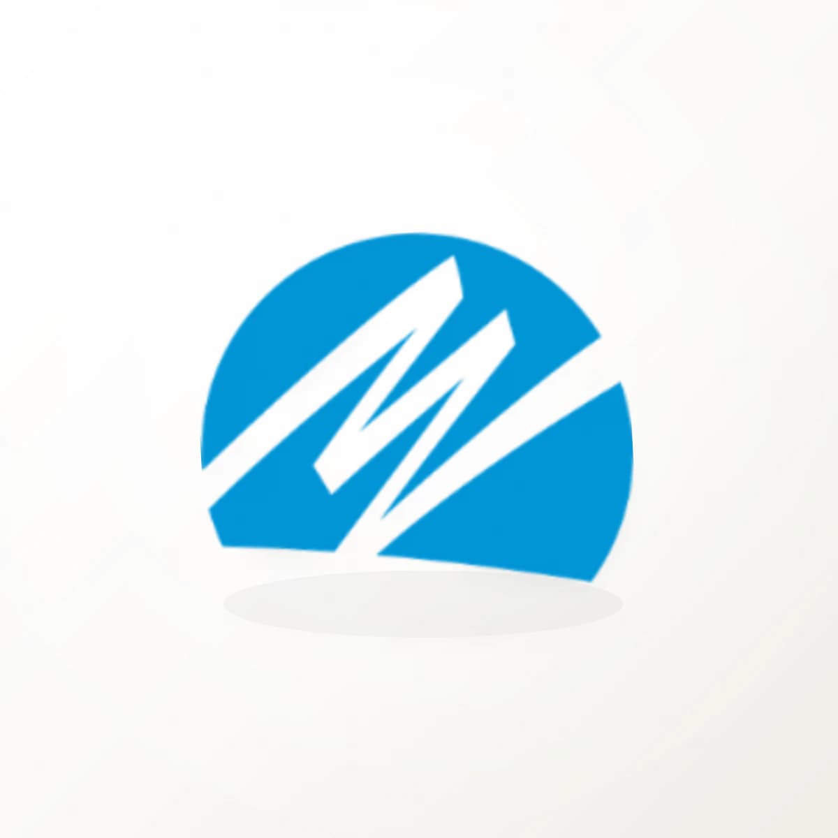 NEE Logo Sticker in an original company-logo die-cut vinyl design