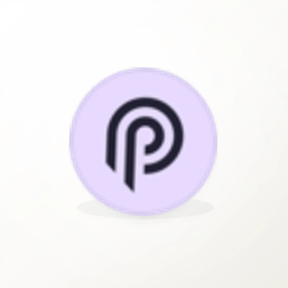 PYTH Crypto Logo Sticker in an original crypto-logo die-cut vinyl design