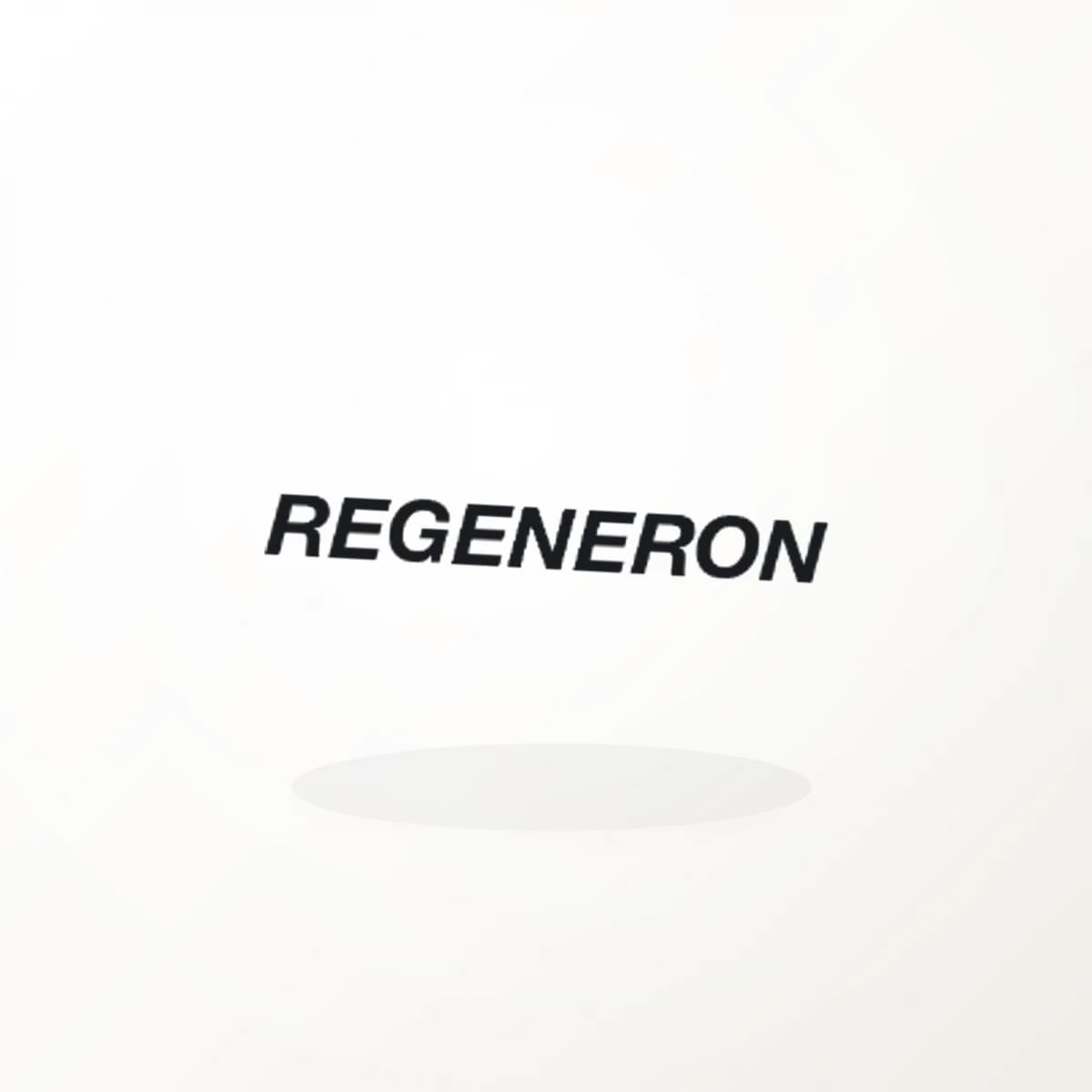 REGN Logo Sticker in an original company-logo die-cut vinyl design