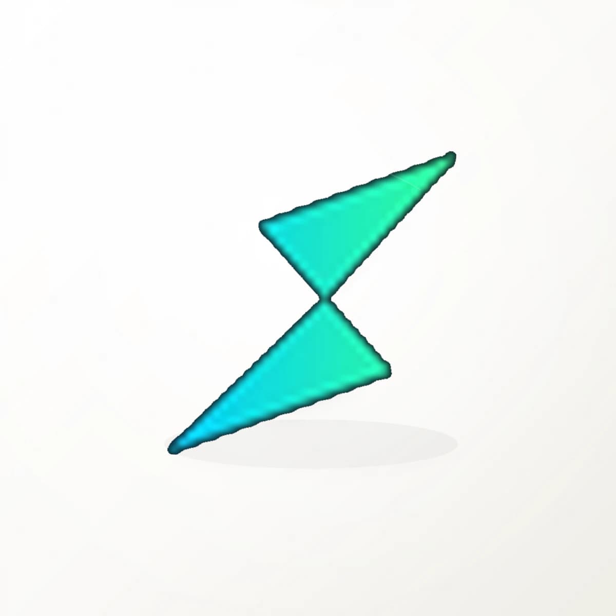 RUNE Crypto Logo Sticker in an original crypto-logo die-cut vinyl design