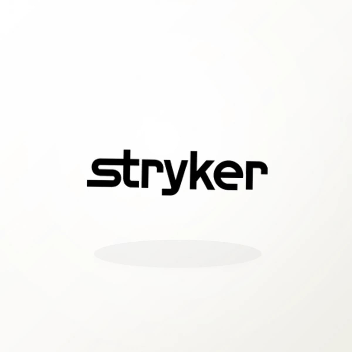 SYK Logo Sticker in an original company-logo die-cut vinyl design