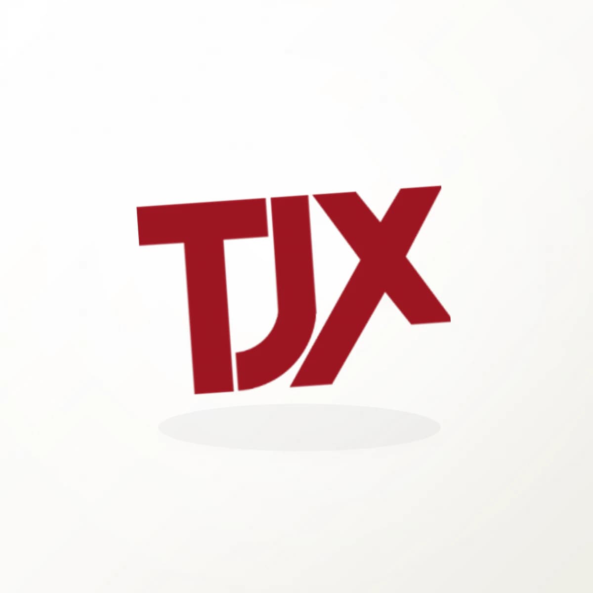 TJX Logo Sticker in an original company-logo die-cut vinyl design